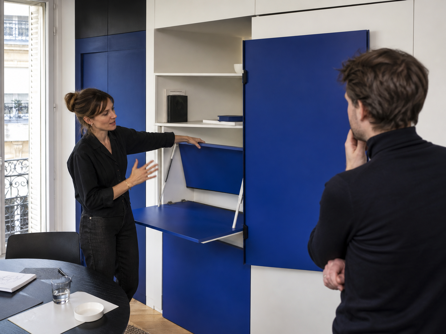 Prototype de mobilier intégré